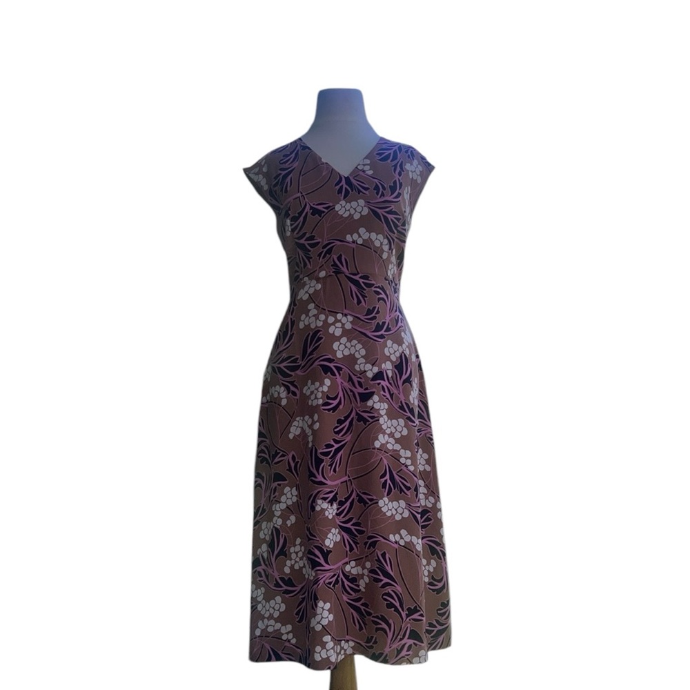 Ann Taylor Factory women’s midi lined dress
